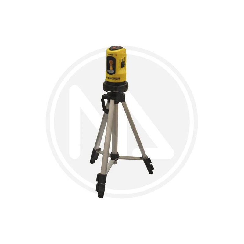 foto del prodotto maurer livella laser autolivellante con treppiedi in valigia max mt. 5