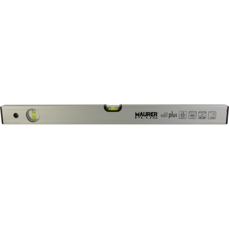 foto del prodotto maurer livella rettangolare edil plus 100 cm misura 50x22 mm plus