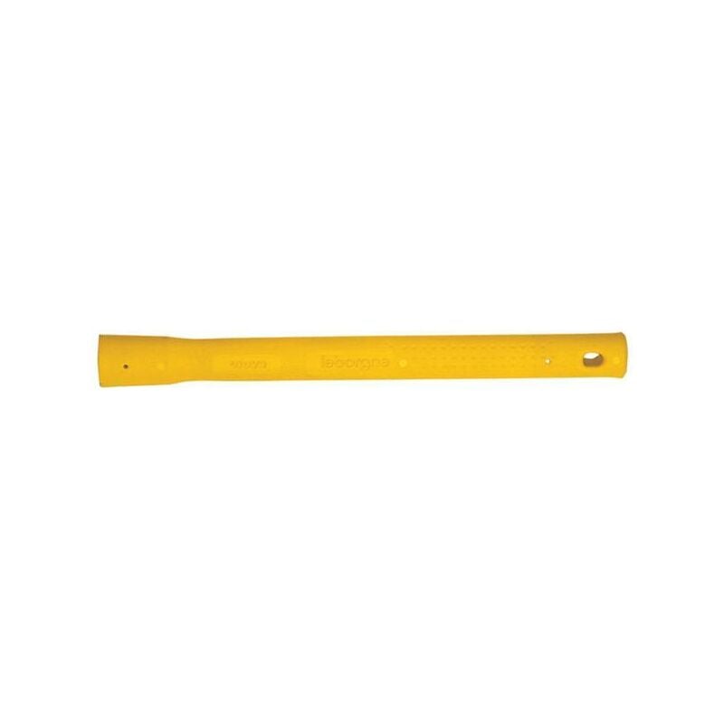foto del prodotto maurer manico martello carpentoere in fibra colore giallo 58 cm