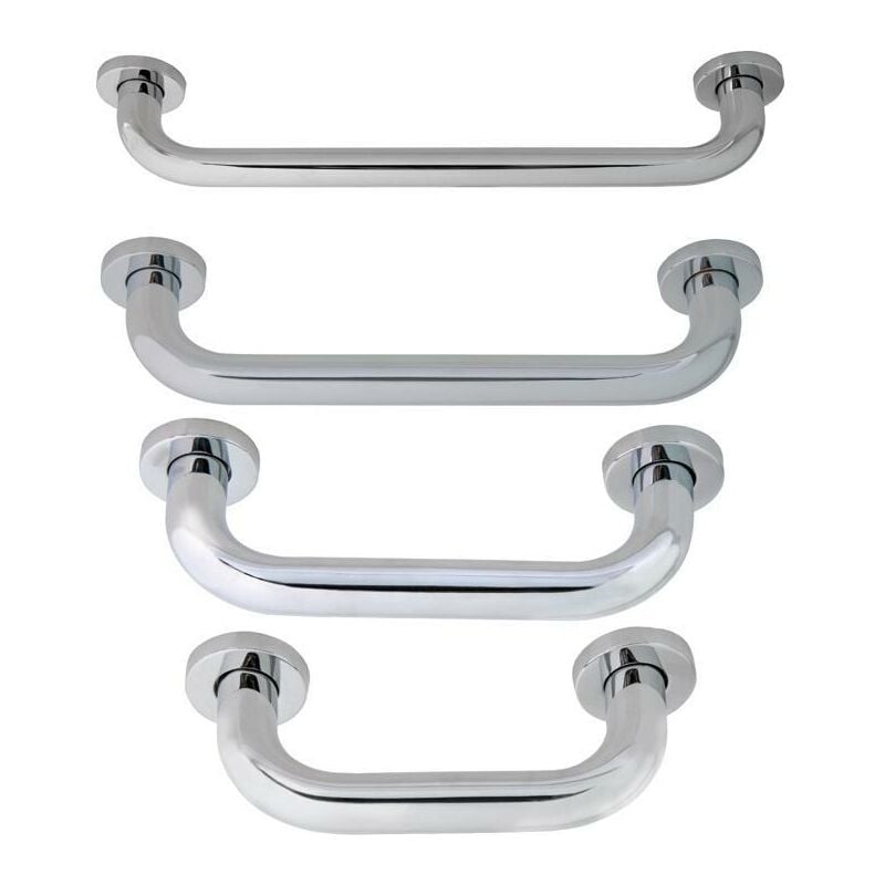 foto del prodotto maurer maniglione sostegno bagno diritto acciaio inox aqua 29cm