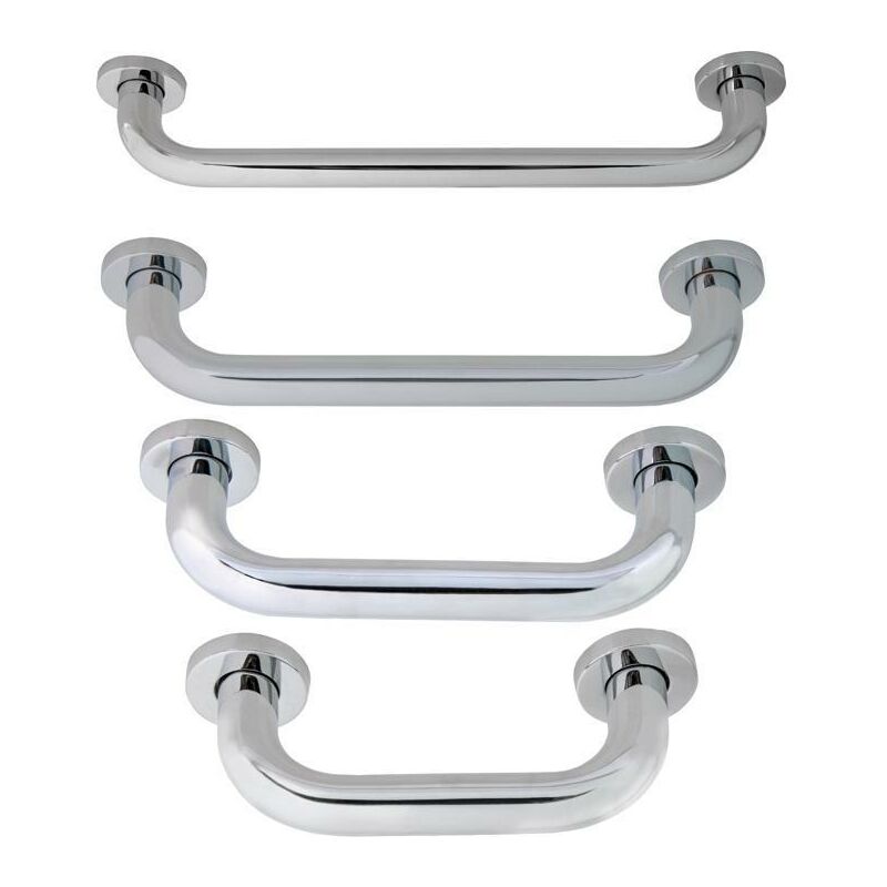 foto del prodotto maurer maniglione sostegno bagno diritto acciaio inox aqua 39cm