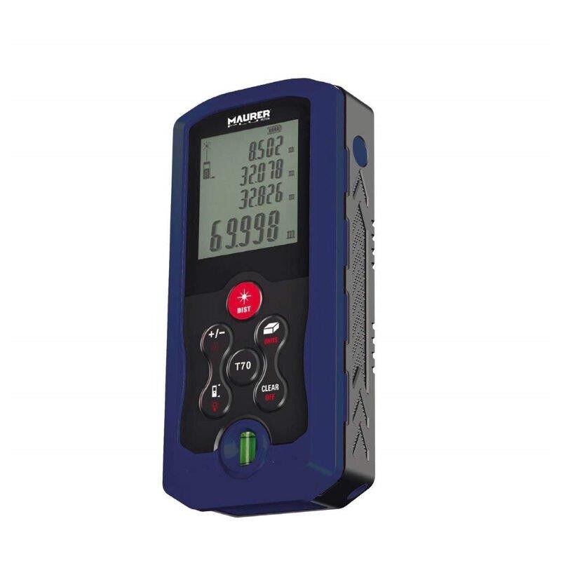 foto del prodotto maurer misuratore laser plus fino a 70 metri protezione ip54