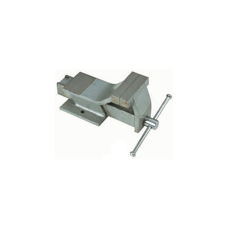 foto del prodotto maurer morsa da banco in acciaio 80mm base fissa