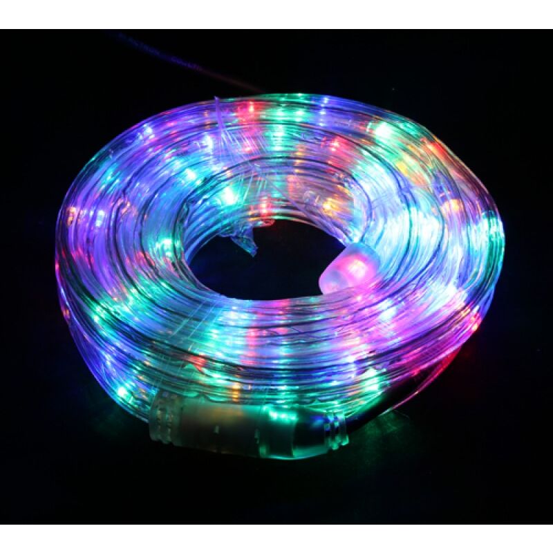 foto del prodotto maurer natale tubo luminoso 240 led l.multicolor 10mt int. est. scat