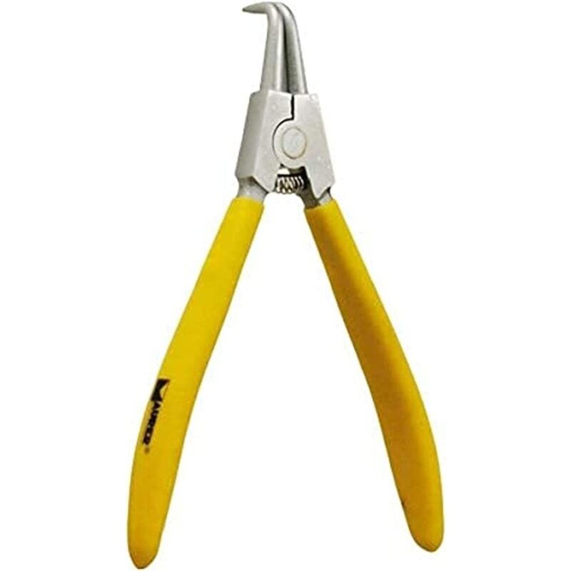 foto del prodotto maurer pinza per anelli esterni a becchi piegati 175 mm capacita 19 60mm impugnatura ergonomica in gomma