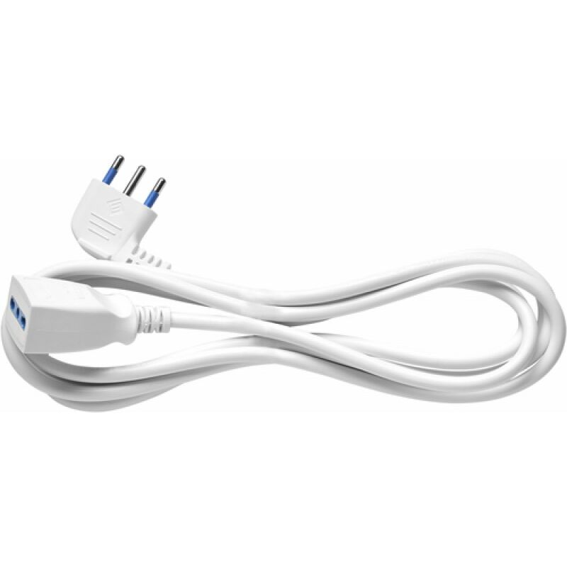 foto del prodotto maurer prolunga elettrica 3mt bianco sez.3x1,5 16a cf. in blister