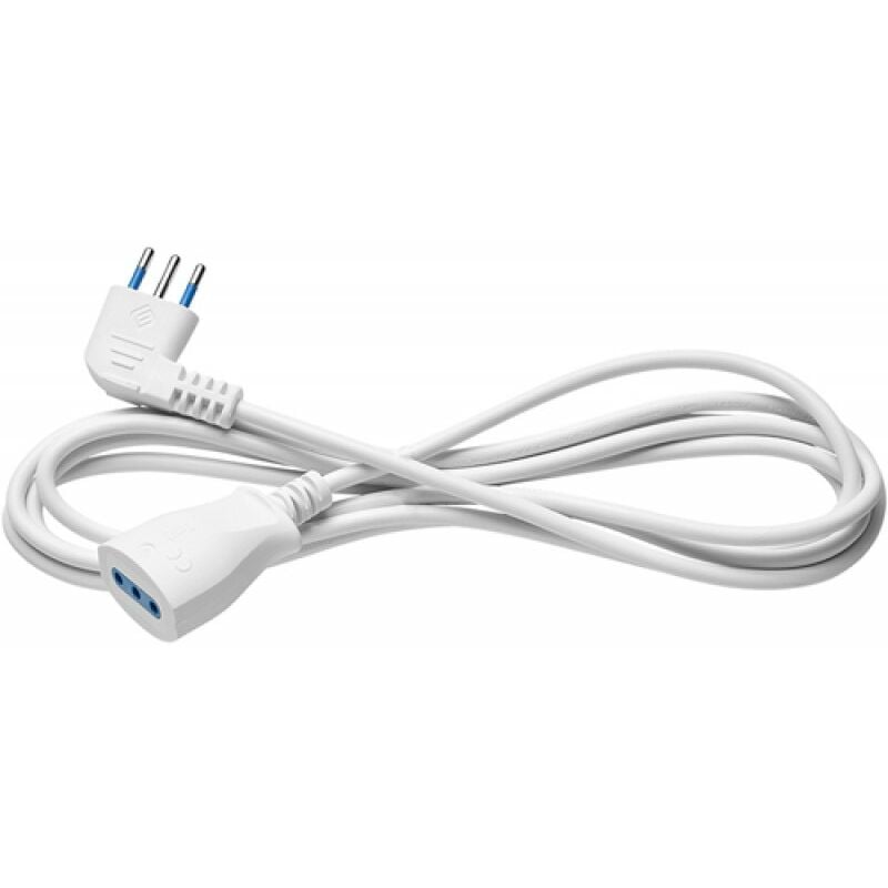 foto del prodotto maurer - prolunga elettrica 3mt sez. 3x0,75 bianco 10a - cf. in blister
