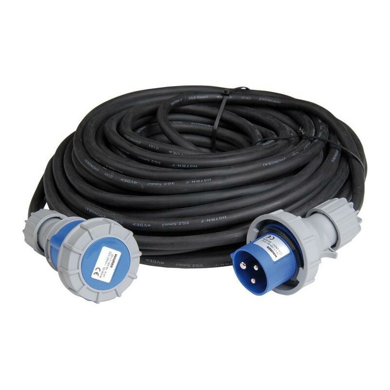 foto del prodotto maurer prolunga lineare elettrica industriale 30 metri ip67 sez.cavo 3x2,5 mm 220v