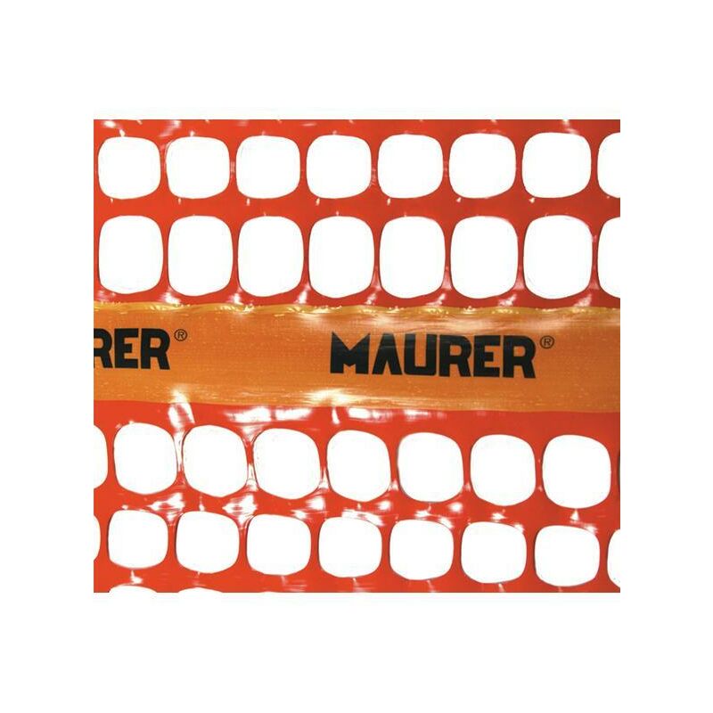 foto del prodotto maurer rete cantiere arancio h150cm 50mt