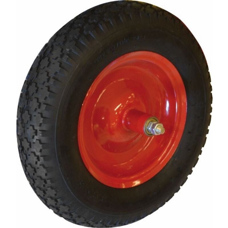 foto del prodotto maurer - ruota pneumatica per carriola �350mm interasse 150mm