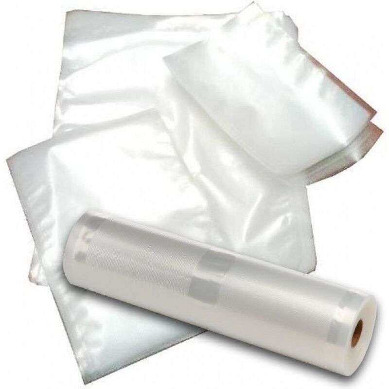 foto del prodotto maurer sacchetti goffrati per sottovuoto conf. 2 rotoli 30 cm per 6 metri