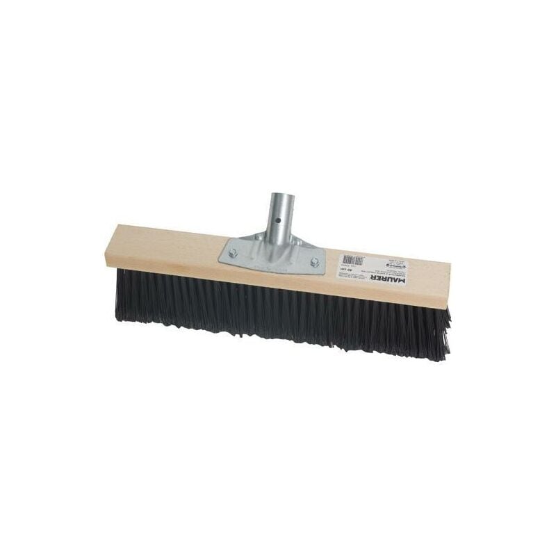 foto del prodotto maurer scopa industriale piccola con supporto in legno e fili in polipropilene 30 cm