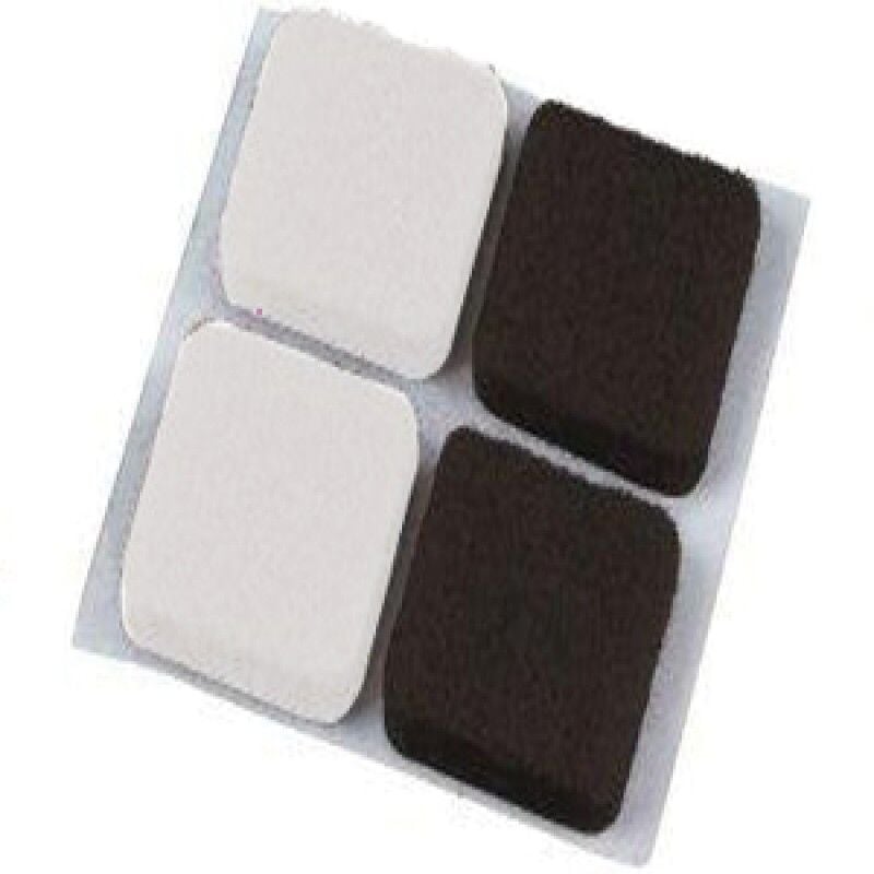 foto del prodotto maurer set 50 feltrino adesivo marrone mm 50x100 pz 1 ferramenta paracolpi piedini