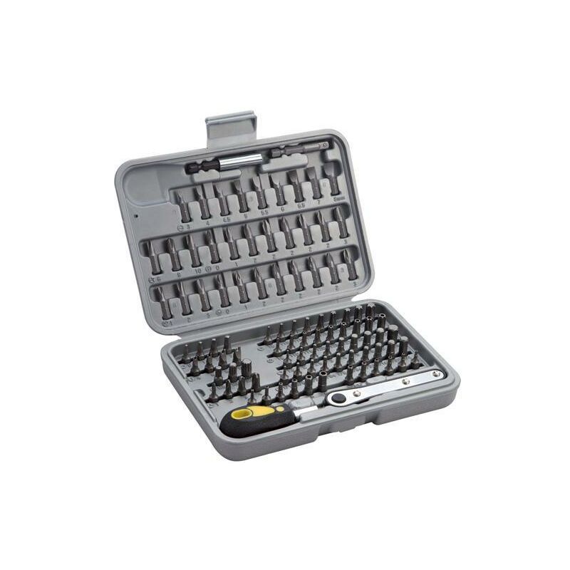 foto del prodotto maurer set cacciaviti magnetici con inserti 99 pz con valigetta in abs
