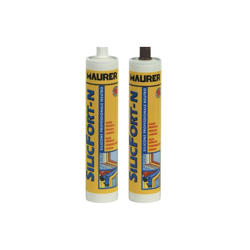 foto del prodotto maurer sigillante silicone neutro silicfort n trasparente 310 ml