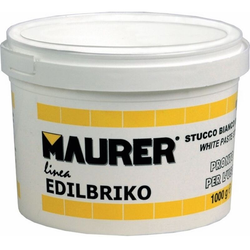 foto del prodotto maurer stucco in pasta 0,5 kg per stuccatura su muro, legno e superfici porose