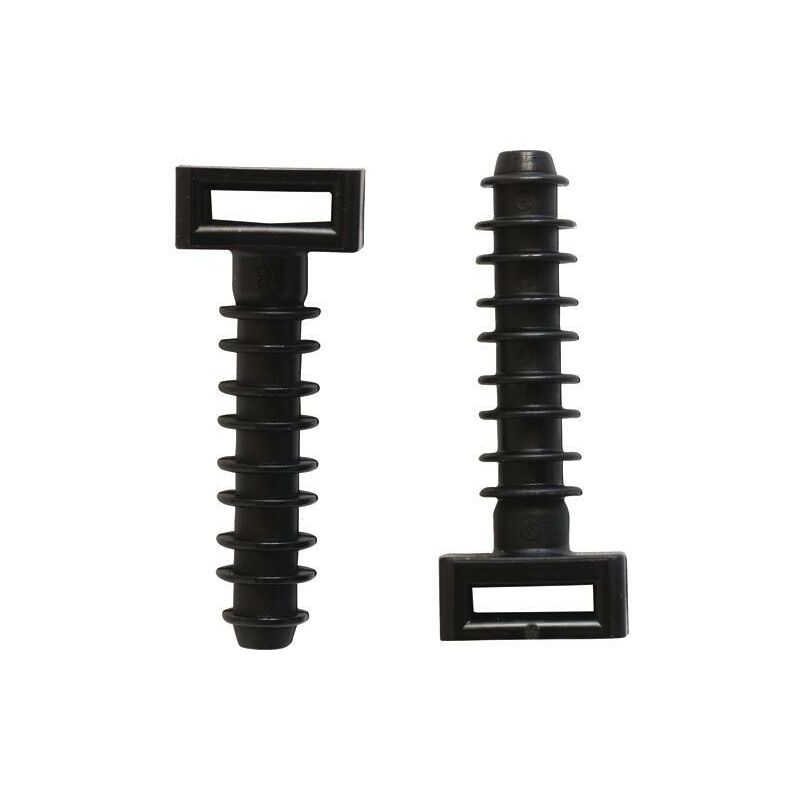 foto del prodotto maurer supporto a tassello per fascette stringitubo 8,1x38,1 mm 100 pz