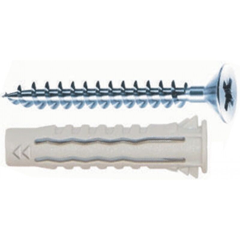 foto del prodotto maurer - tassello tasselli in nylon con vite e collarino mxv10 xl.10x50 mm 50pz