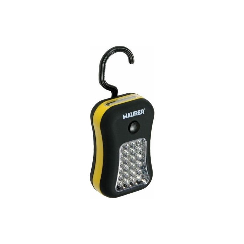 foto del prodotto maurer torcia 24 1 led portatile magnetica 3 batterie aaa non incluse 
