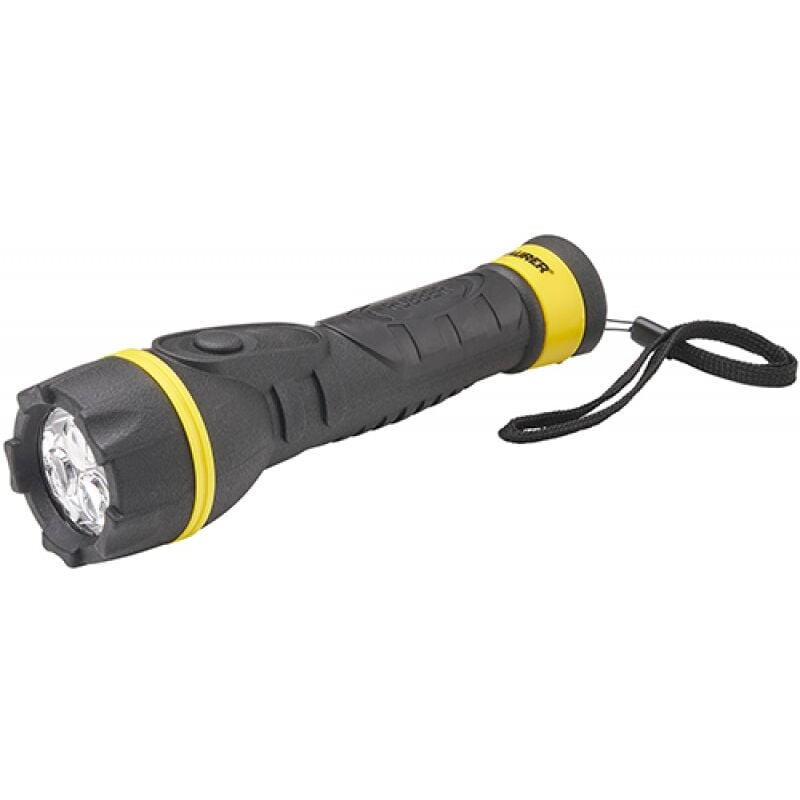 foto del prodotto maurer torcia batteria 3 led in gomma ip442aa non incluse cf.blister