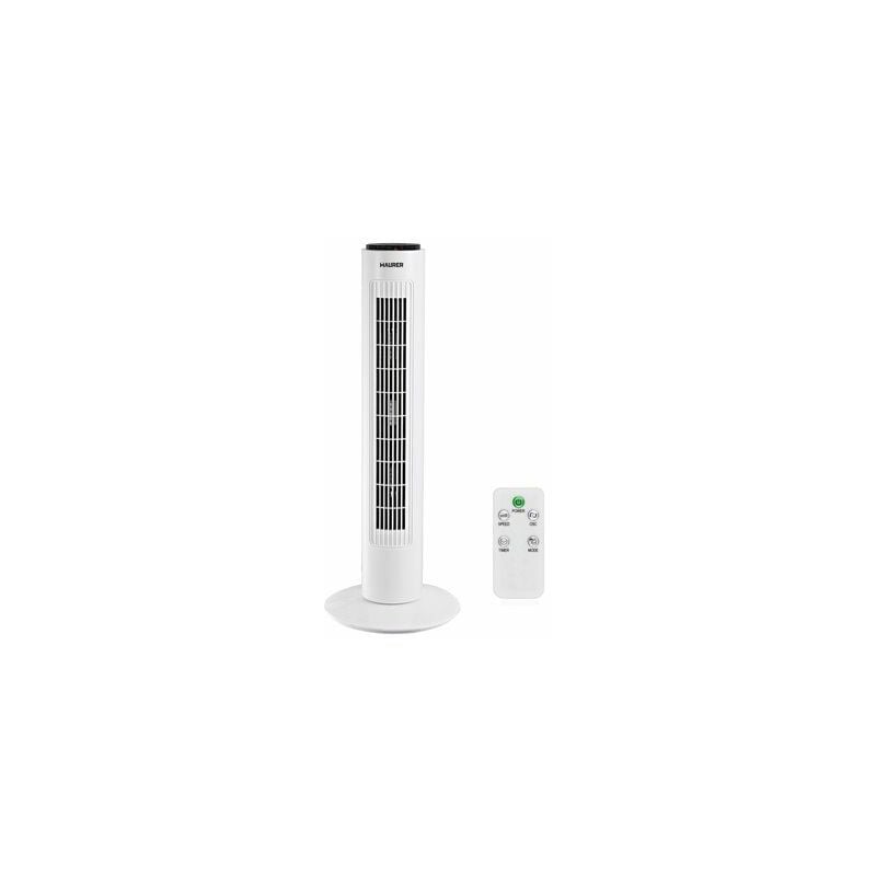 foto del prodotto maurer ventilatore a torre 73 cm 3 velocit . funzione oscillante. con telecomando.