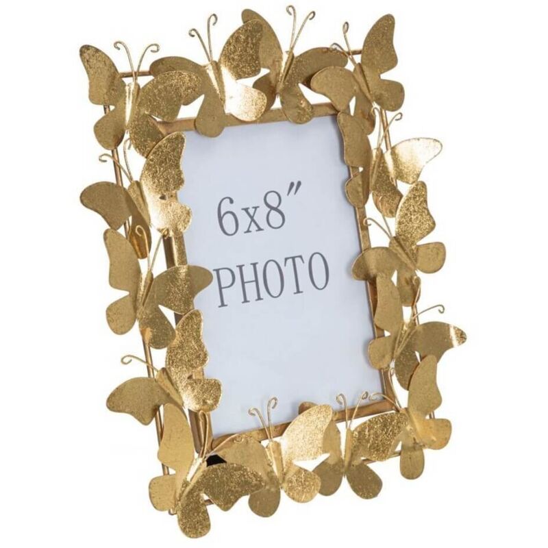 foto del prodotto mauroferretti - cornice butterfly glam cm 28x11,5x30,5 (misura interna cm 15x20)