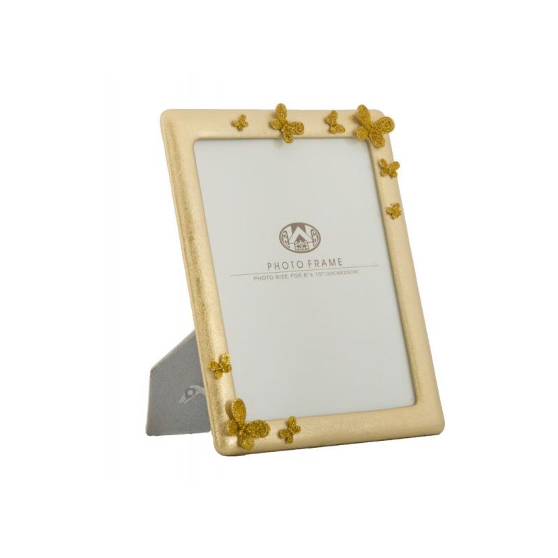 foto del prodotto mauroferretti cornice glam butterfly cm 25x2,5x30 misura interna cm 20x25 