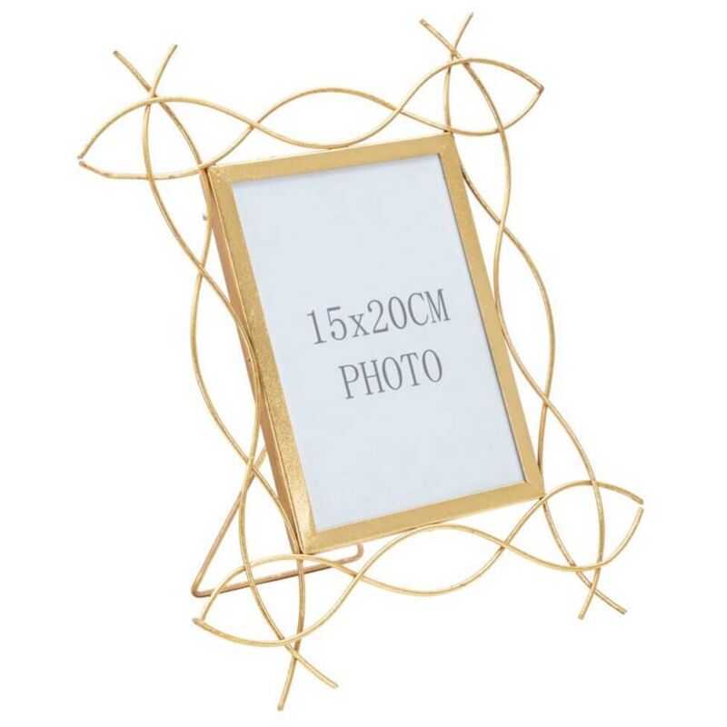 foto del prodotto mauroferretti - cornice iron glam x cm 29,5x1,4x32 (misura interna 15x20)