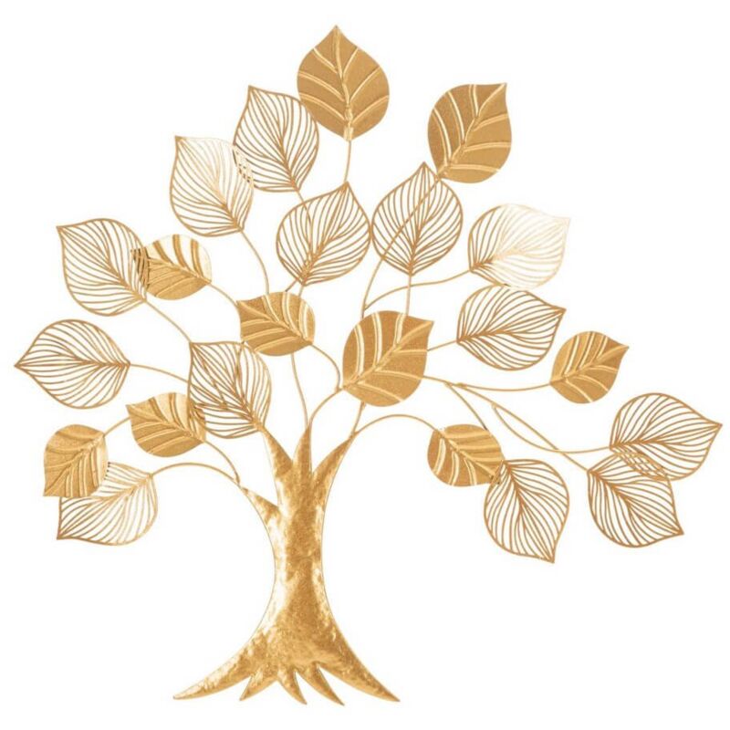foto del prodotto mauroferretti decorazione parete ferro albero cm 81x78 goldy