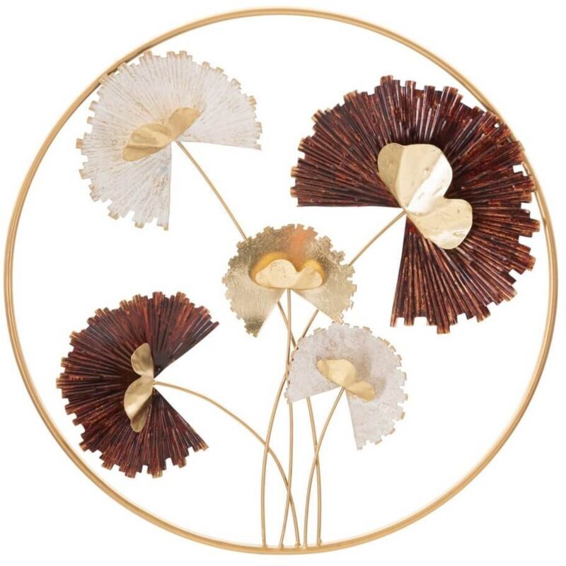 foto del prodotto mauroferretti decorazione parete ferro rotonda cm 61x5,7 reddy round