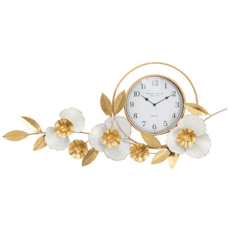 foto del prodotto mauroferretti orologio da muro flusso 92,5x45,5 cm flow
