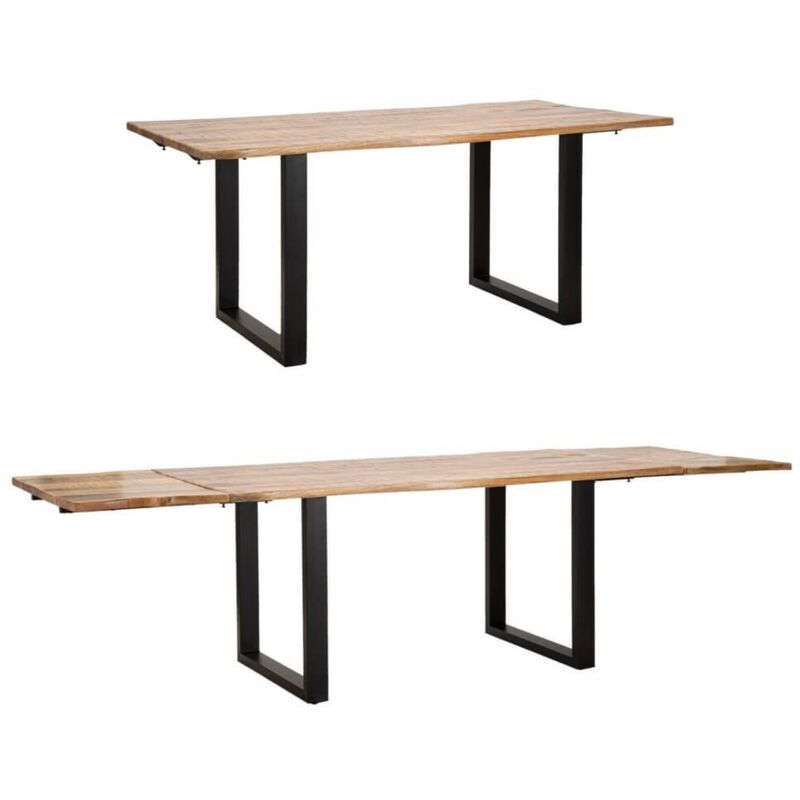 foto del prodotto mauroferretti tavolo da pranzo allungabile cm 180x90x77 edgellungabile