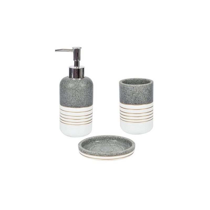 foto del prodotto maury s berry set da bagno con 3 pezzi in colore assortito