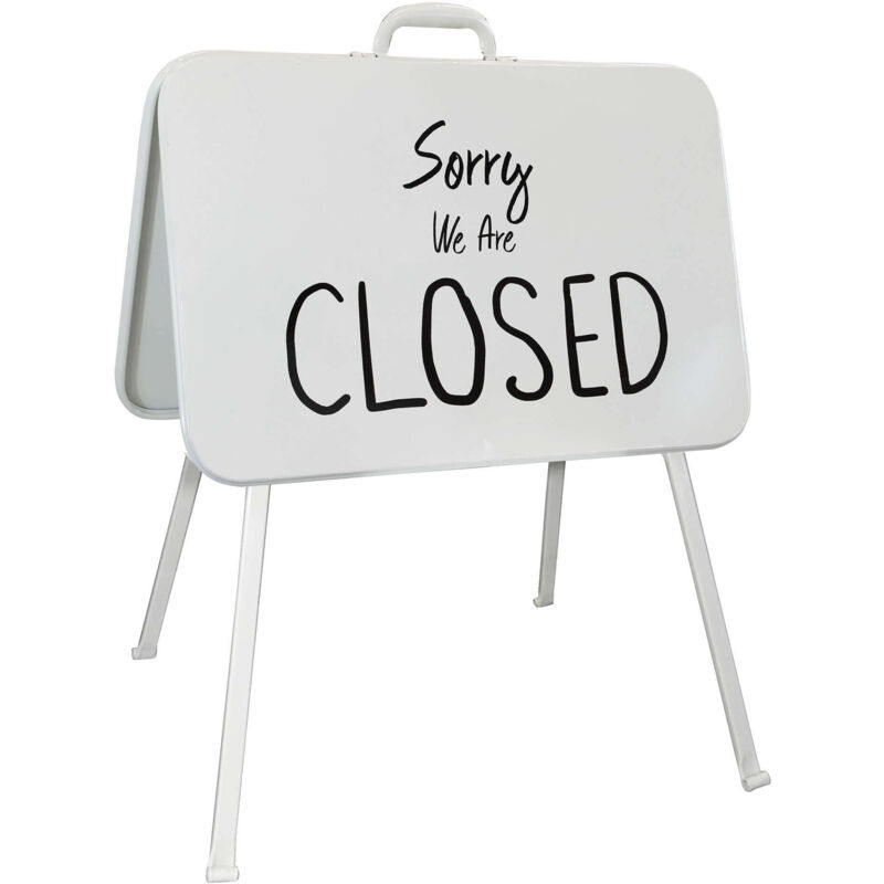 foto del prodotto maury s cartello in ferro open closed pierre
