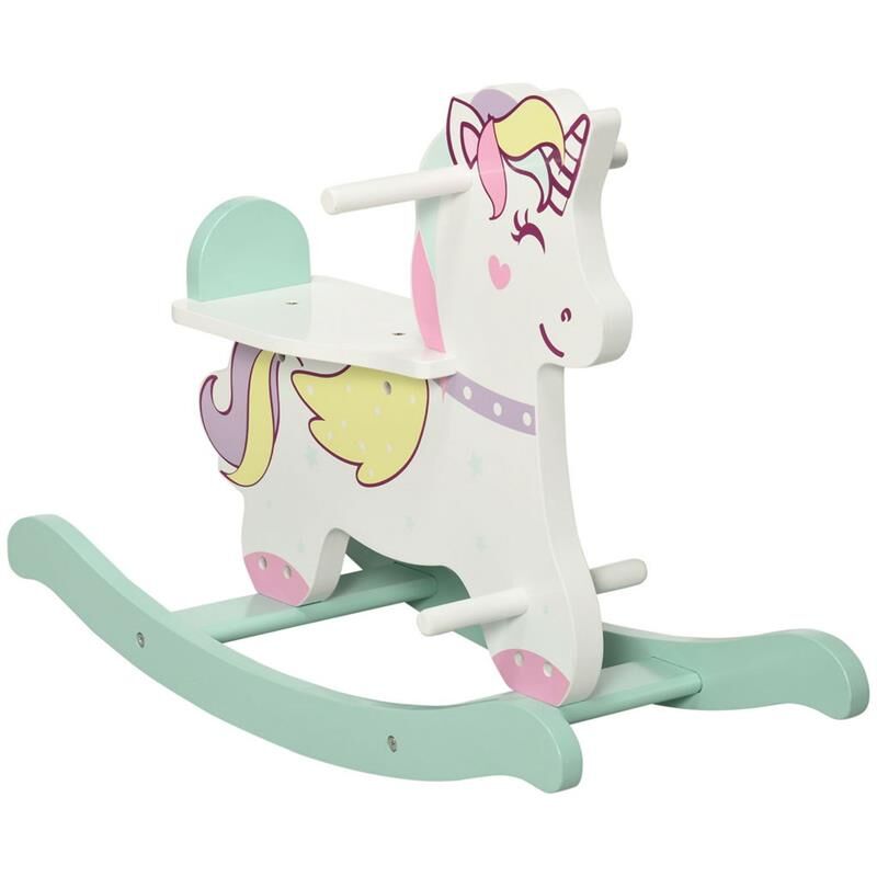 foto del prodotto maury s cavallo a dondolo per bambini 1 3 anni 68l x 27p x 47.5a cm multicolore