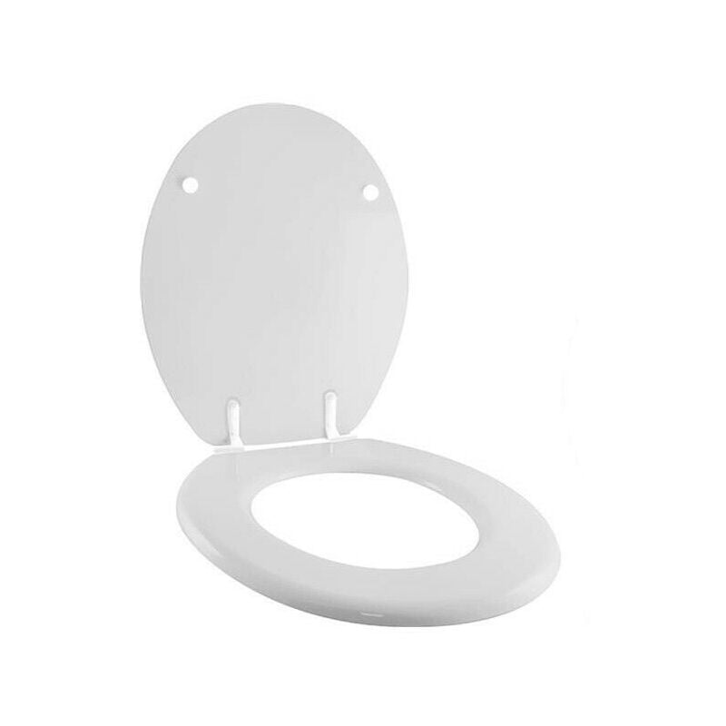 foto del prodotto maury s copri water wc extra bianco kit di montaggio con ganci inox