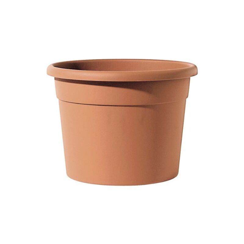 foto del prodotto maury s diana vaso cilindrico in resina 60 x 45 cm colore terracotta