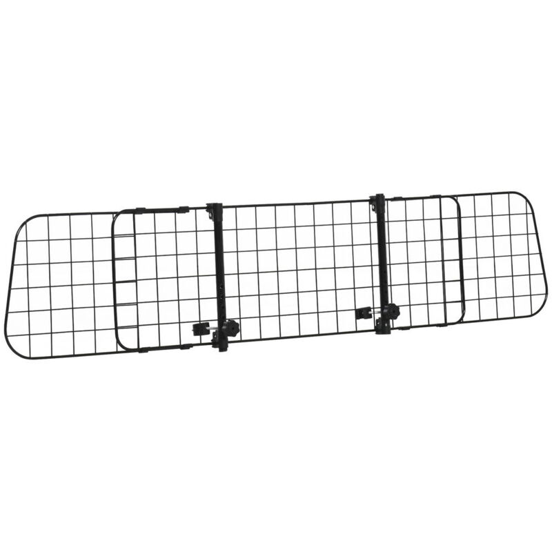 foto del prodotto maury s divisorio auto per cani, barriera regolabile universale, 91 152 x 30 cm, nero