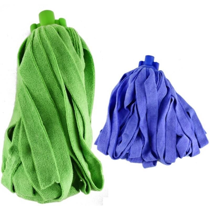 foto del prodotto maury s kit set 2 pz mop strizzo piu in microfibra colori assortiti 180 gr