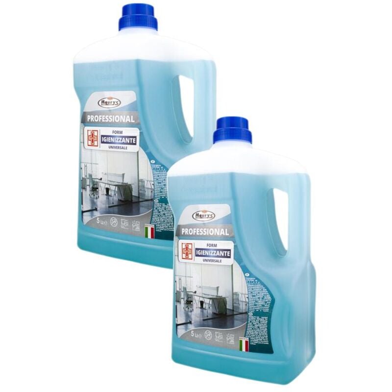 foto del prodotto maury s kit set 2 pz professional 5lt form igienizzante universale