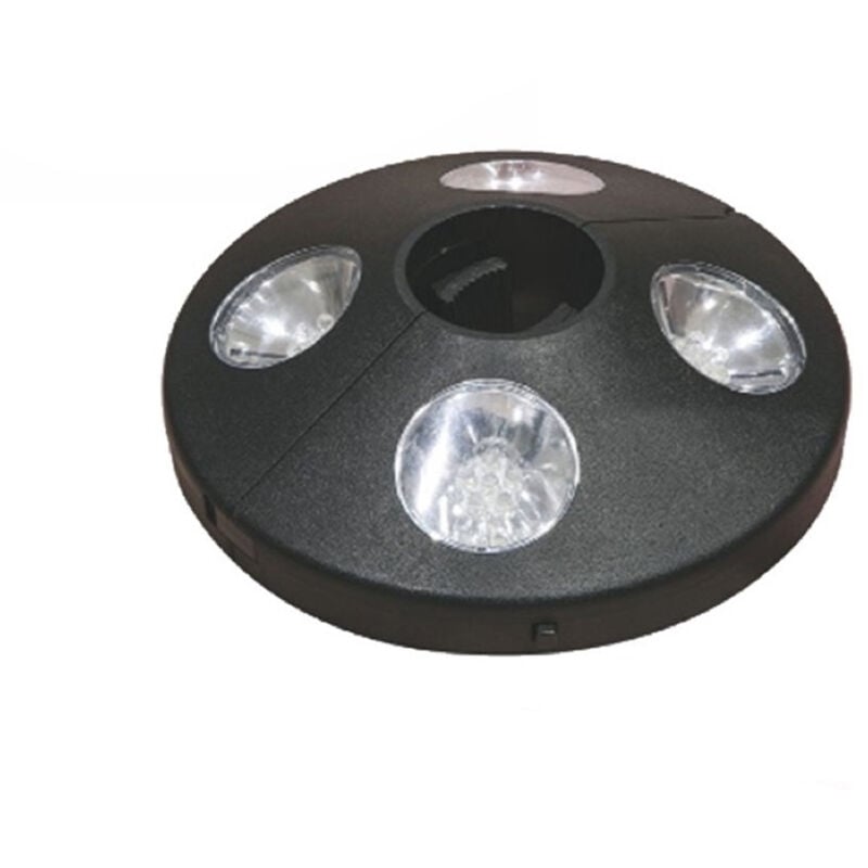 foto del prodotto maury's - lampada led a batteria per ombrellone con applicazione a clip