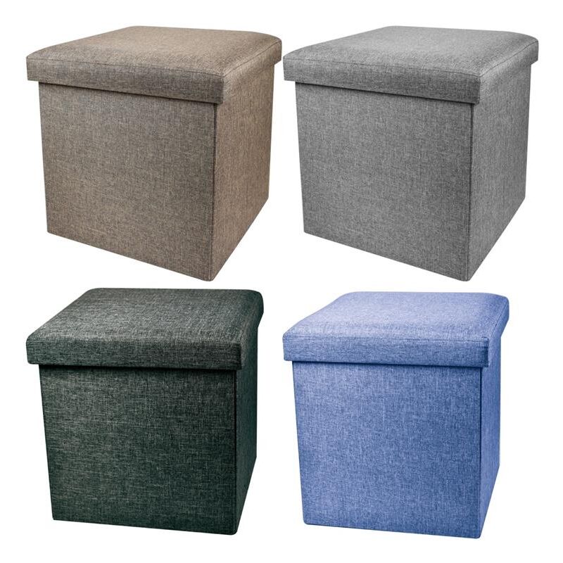 foto del prodotto maury's - maury s pouf contenitore canvas 38x38x38 cm in colore assortito