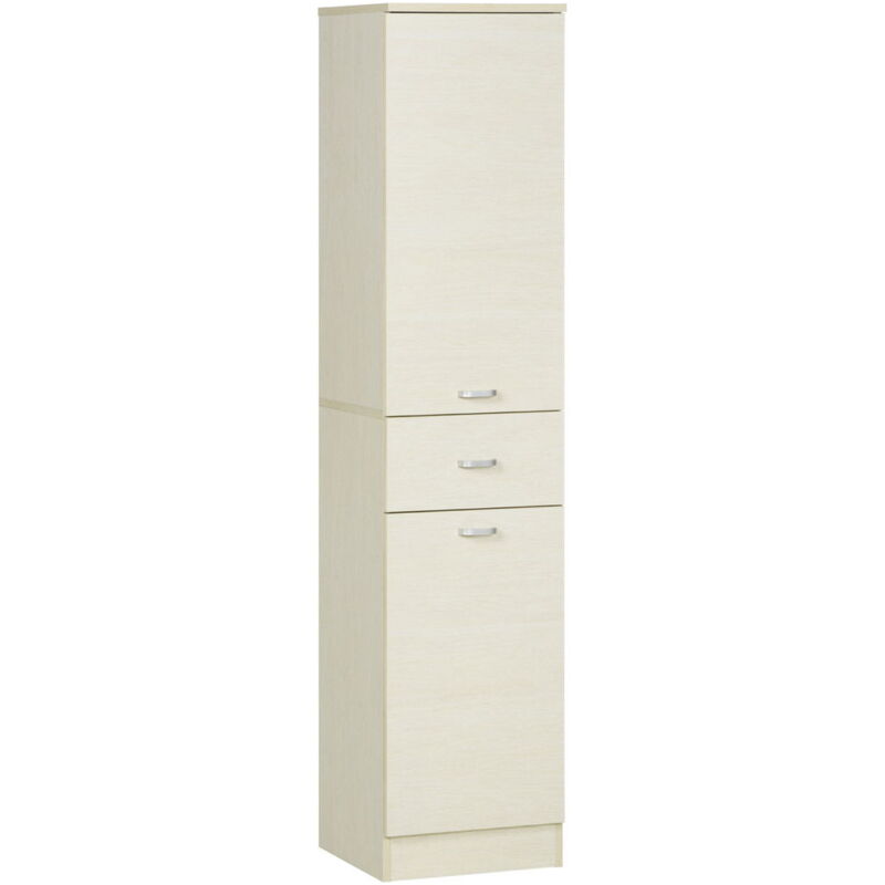 foto del prodotto maury's - mobile bagno in legno con cassetto 4x34x150 cm color legno chiaro