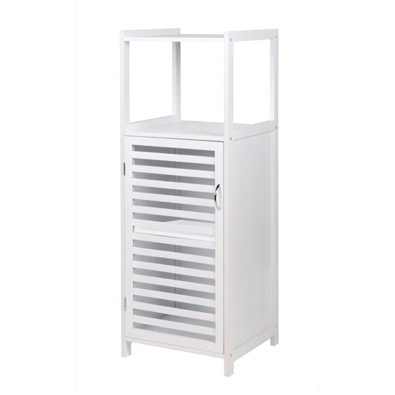 foto del prodotto maury s mobile con sportello multiuso bianco 36 x 33 x h98 cm