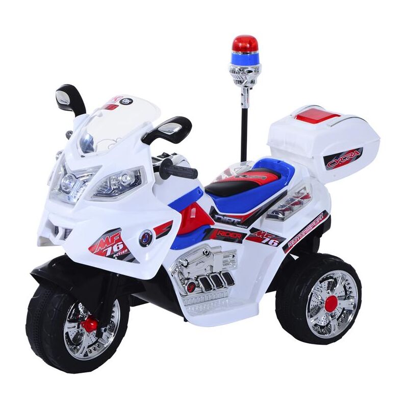 foto del prodotto maury s moto elettrica per bambini 3 ruote con musica luci 112 51 72.5 cm