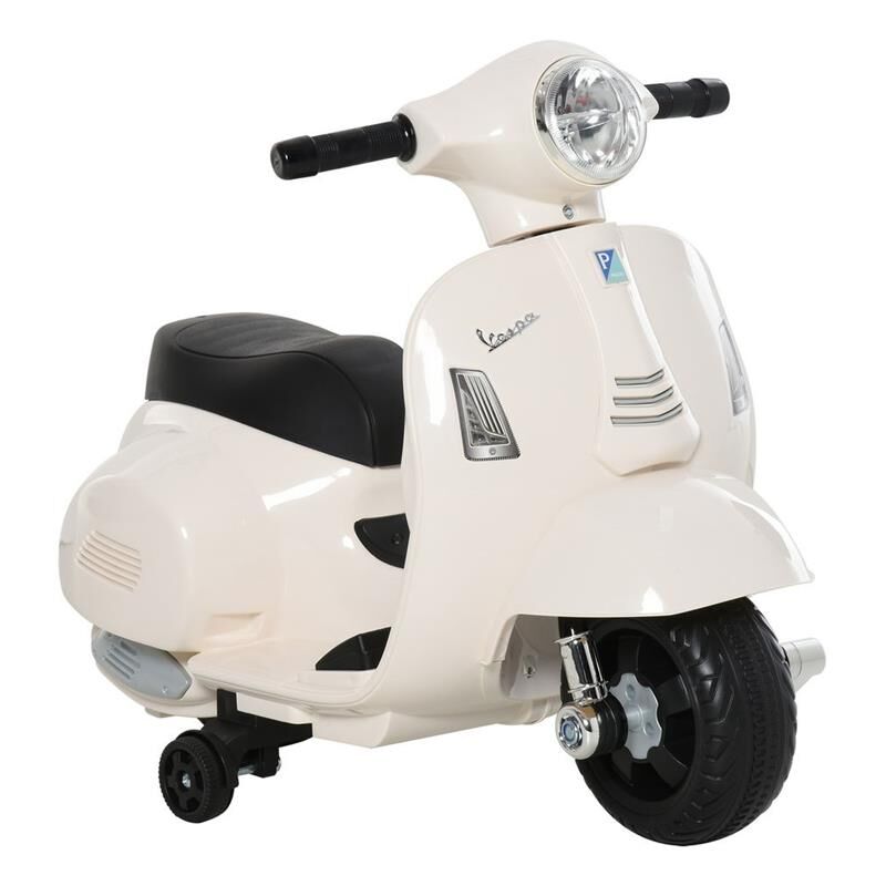 foto del prodotto maury s moto elettrica vespa per bambini 18 36 mesi bianca