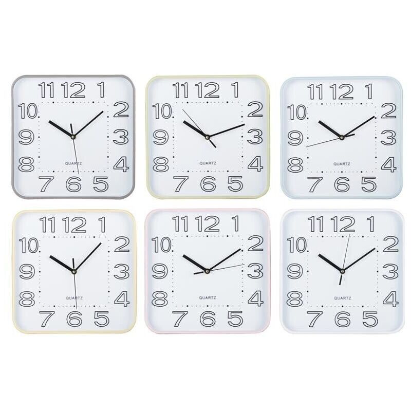 foto del prodotto maury s orologio easy quadrato da 30 cm in colore assortito