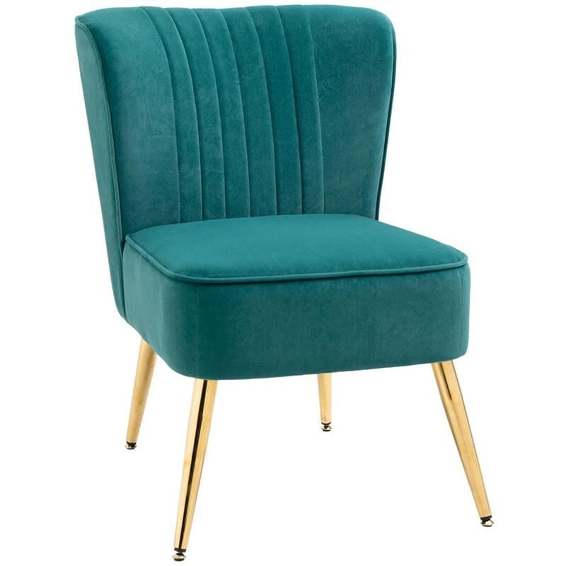 foto del prodotto maury s poltrona moderna in stile scandinavo imbottita 56x65.5x82.5cm verde