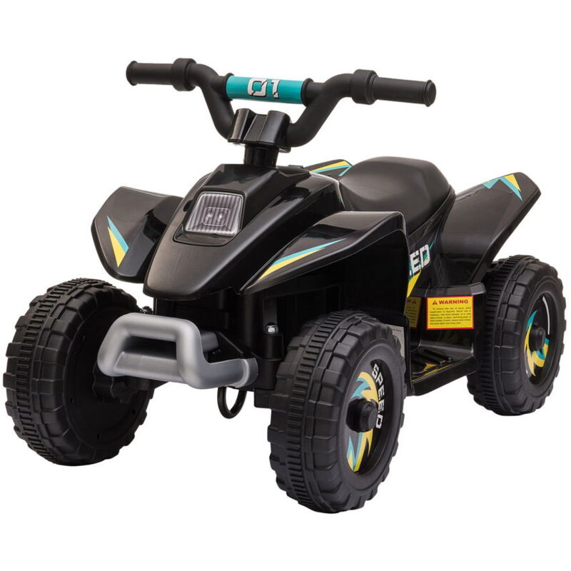 foto del prodotto maury s quad per bambini elettrico con batteria ricaricabile 6v nero