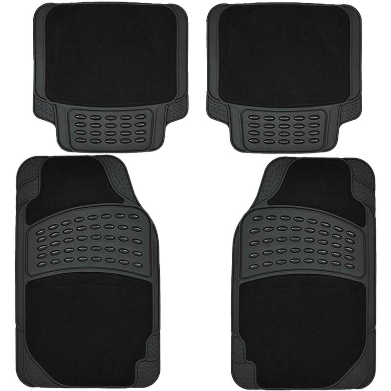 foto del prodotto maury s set tappeti auto deluxe universali sagomabili 4 pz mo